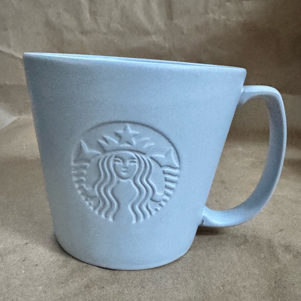 2019 Starbucks Blue/Grey Venti Logo Coffee Mug. 20oz